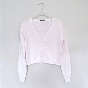 Light Pink Brandy Melville Cardigan